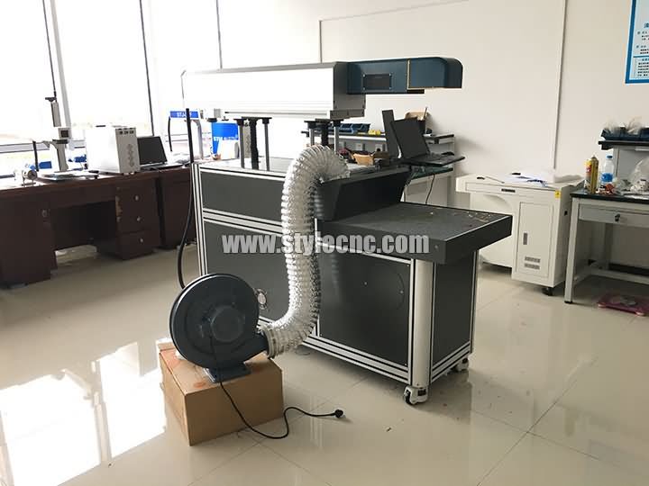 The Second Picture of 3D CO2 Laser Marking Machine for Paper Card Making
