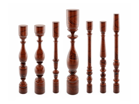 CNC Wood Lathe Turning Staircase Pillar Projects CNC Wood Lathe Turning Staircase Pillar Projects