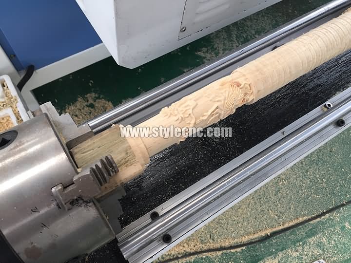 CNC router with 4th axis