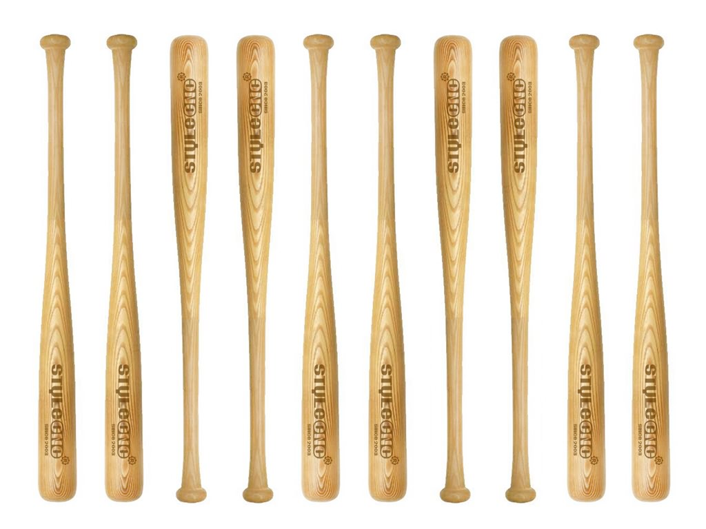 Wooden Baseball Bats Turning Lathe Projects