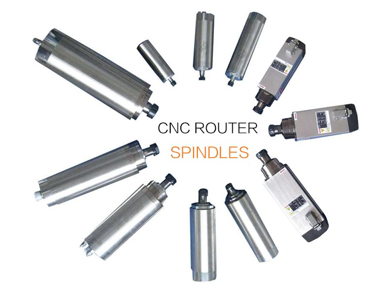 CNC router spindles