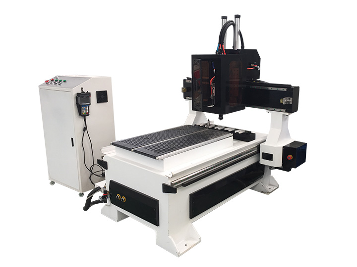 Small CNC Router Machine with Automatic Tool Changer (ATC)