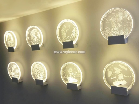 CO2 Laser Acrylic Engraving Machine Projects