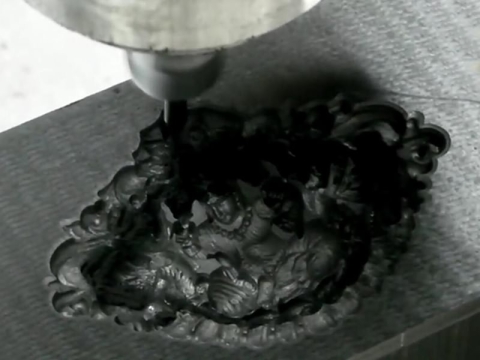 CNC Metal Engraving Machine for Crafts and Mold Making
