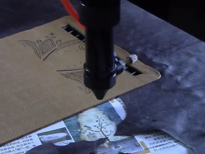 Laser Engraving & Cutting Leather with CO2 Laser Machine
