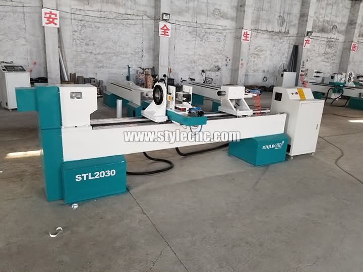 CNC lathe for wood turning