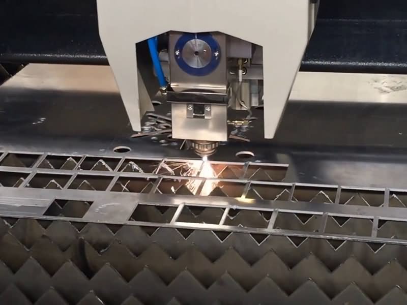 1000W IPG Fiber Laser Metal Cutter for 3mm Aluminum Sheet