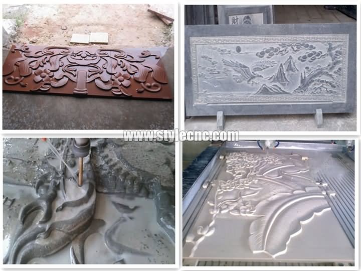 projects of stone cnc router machine