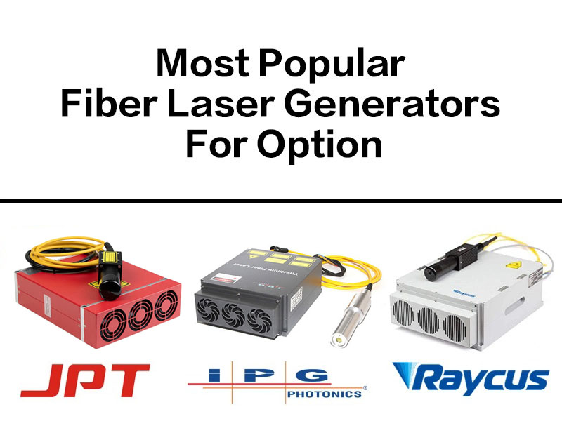 Most popular fiber laser generators for gun laser stippling machine (IPG, JPT, and Raycus)