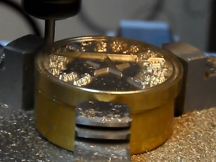 Automatic Metal CNC Router Machine for Copper Mold Making