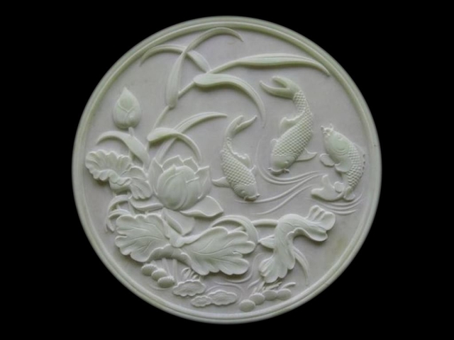 CNC Machine Carving Relief Sculpture with Stones CNC Machine Carving Relief Sculpture with Stones