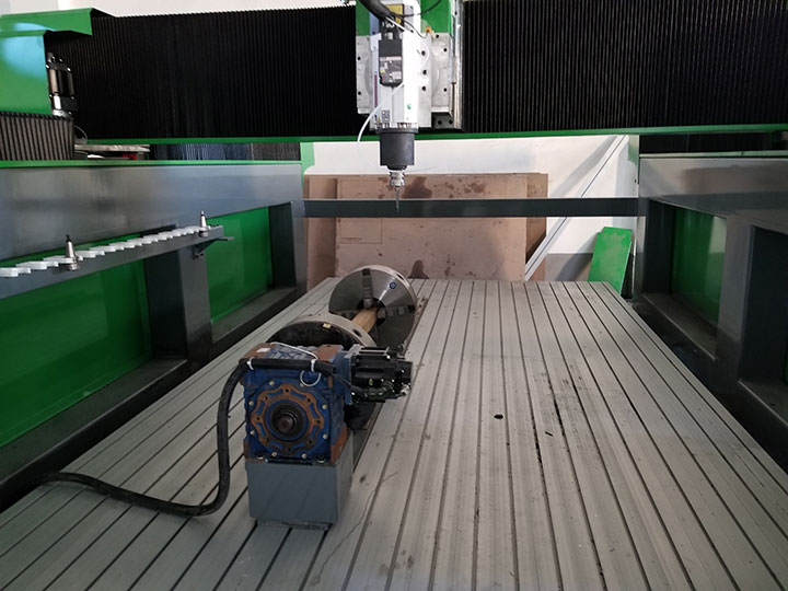 Rotary Device for 4 Axis EPS CNC Router Machine Rotary Device for 4 Axis EPS CNC Router Machine
