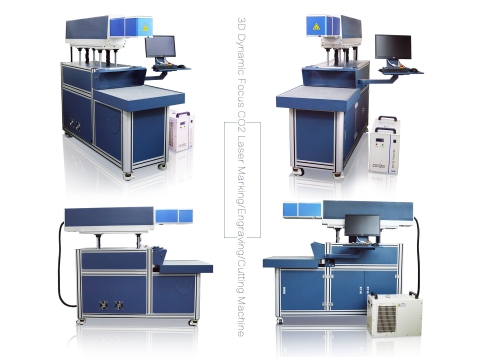 3D Dynamic Focus CO2 RF Laser Marking & Cutting Machine