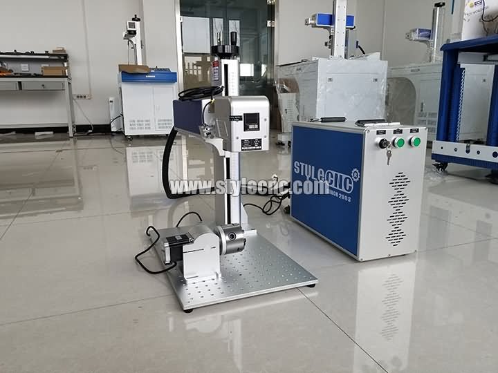 STJ-50F deep laser engraving machine with CCD camera