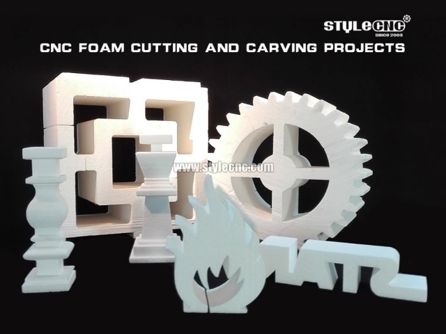 2D/3D CNC foam router projects