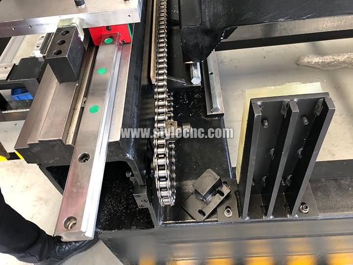 fiber laser cutter automatic exchange worktable