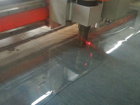 Flatbed Digital Oscillating Knife Cutter for PVC Plastic