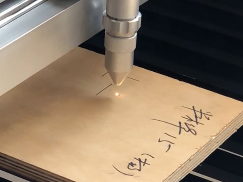 130W CO2 Laser Cutter for 15mm Die Board Plywood Cutting