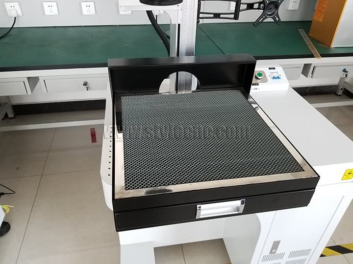 coconut laser marking machine honeycomb table coconut laser marking machine honeycomb table