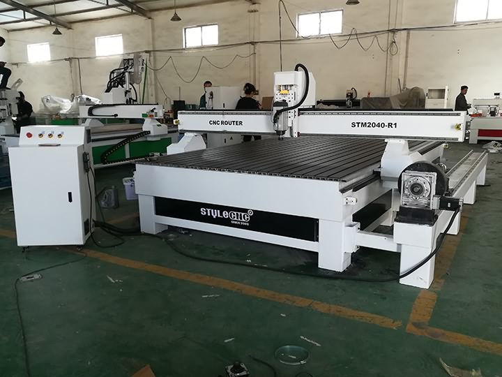 4th Axis CNC Router with Large Table of 2m*4m in Qatar