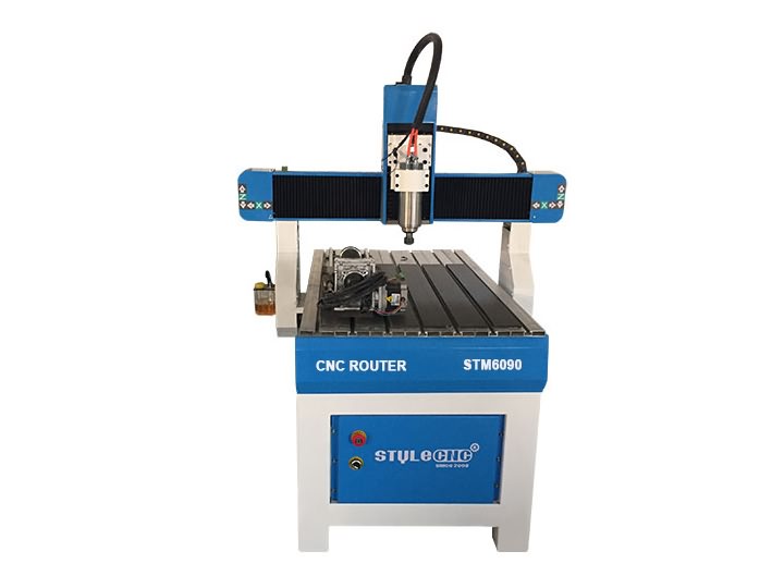 4th Rotary Axis Hobby CNC Router for Sign Making with Wood, MDF, Aluminum