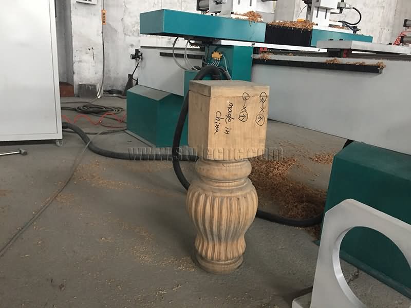 Wood CNC Lathe Machine Project