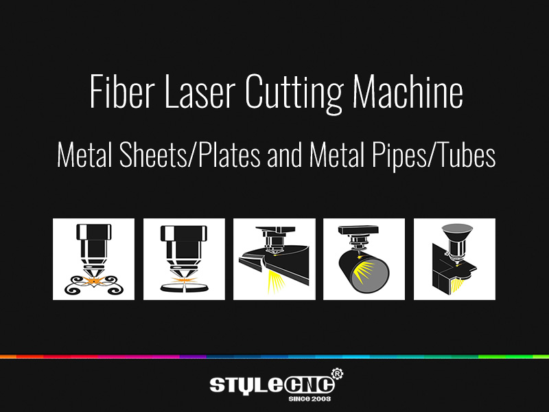 Fiber laser cutting machine for metal
