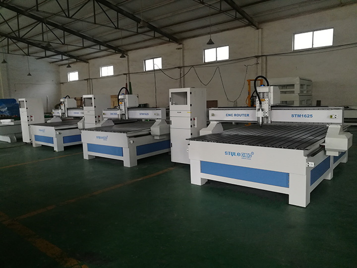 3 Sets STM1625 CNC Router are ready to Spain