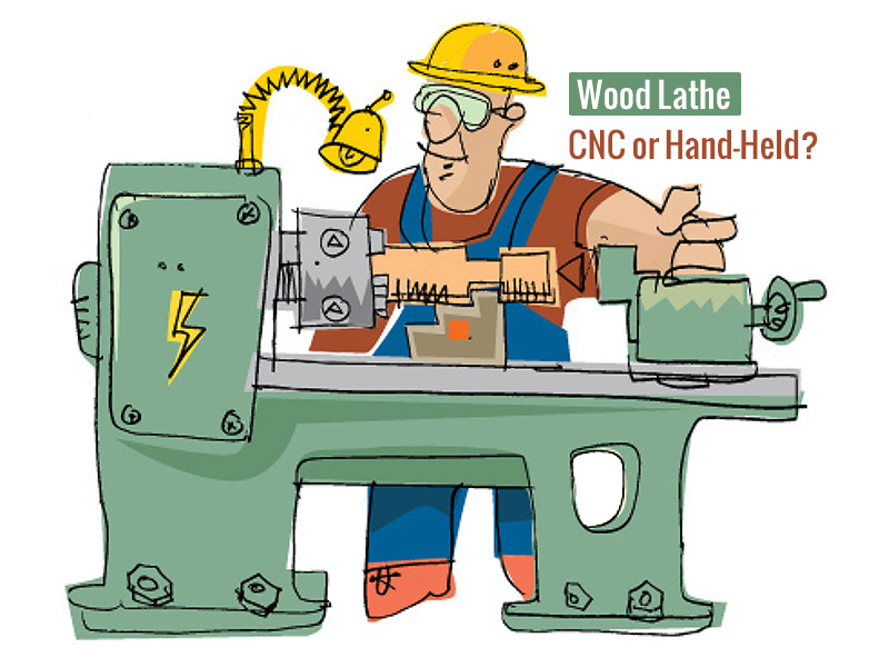 A comparison of CNC <i><i>wood</i></i> lathe and traditional <i><i>wood</i></i> lathe with hand-held tools A comparison of CNC <i><i>wood</i></i> lathe and traditional <i><i>wood</i></i> lathe with hand-held tools