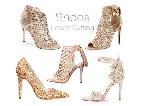 Leather Shoes Laser Cutting Machine with Double Heads Leather Shoes Laser Cutting Machine with Double Heads