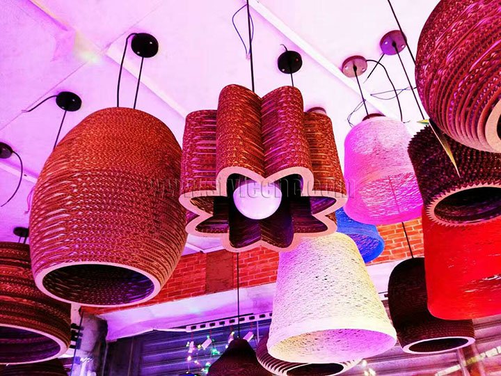 Corrugated Lamp Cover Cutting Project Corrugated Lamp Cover Cutting Project