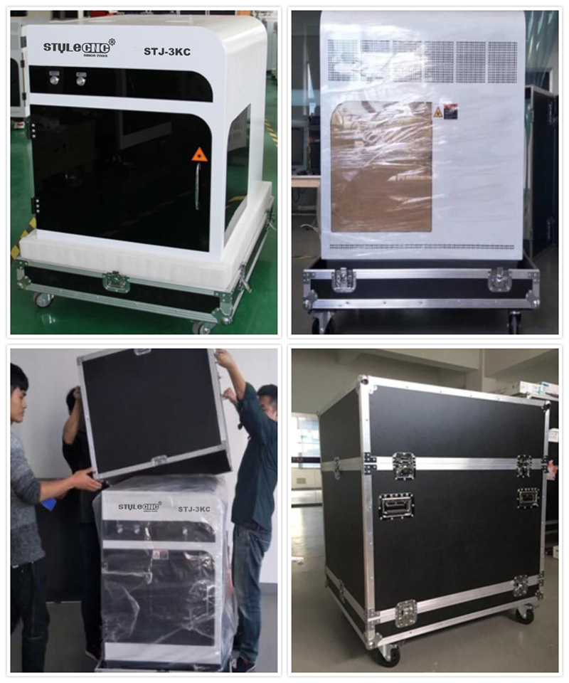Package of Compact 3D Laser Crystal Engraver Machine