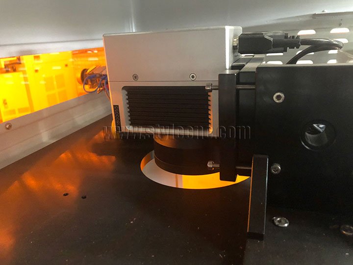 High speed scanning head of 3D laser crystal engraver machine