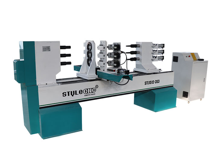 3 Axis Wood Lathe Machine for Wood Turning