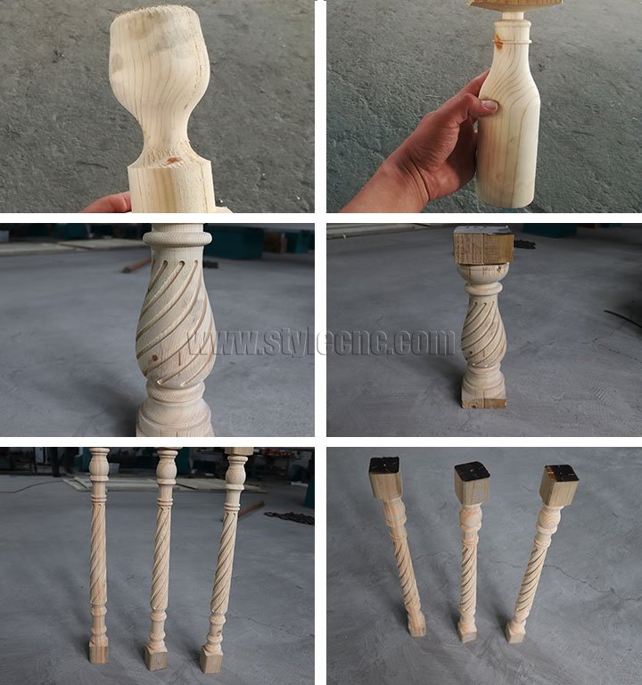 3 Axis Wood Lathe Machine for Wood Turning Projects