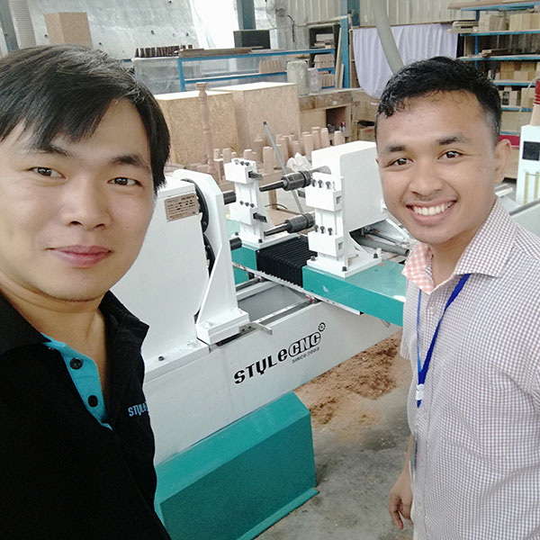 1st CNC wood lathe from China 1st CNC wood lathe from China