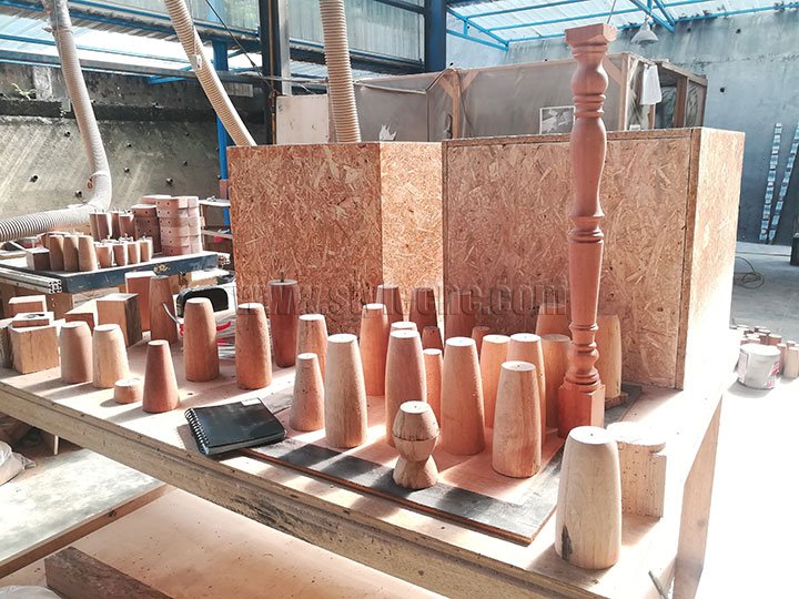 furniture legs CNC wood lathe