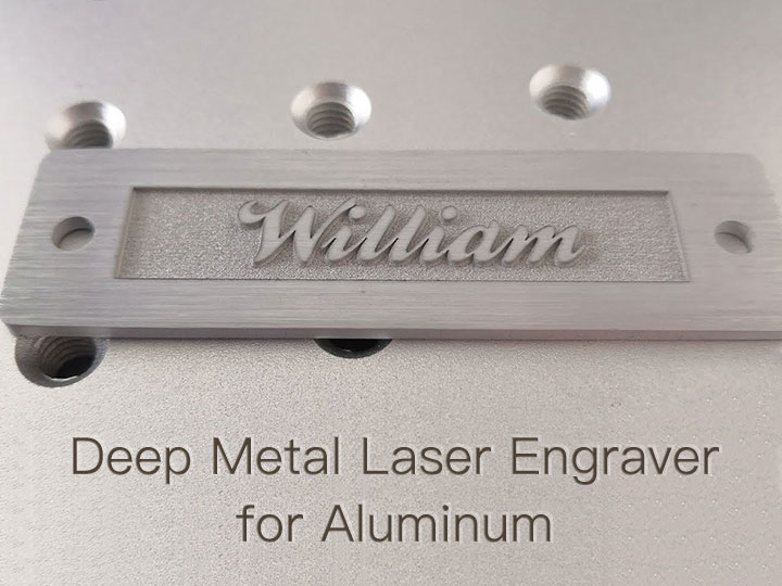2021 Best 50W Deep Metal Laser Engraver for Aluminum