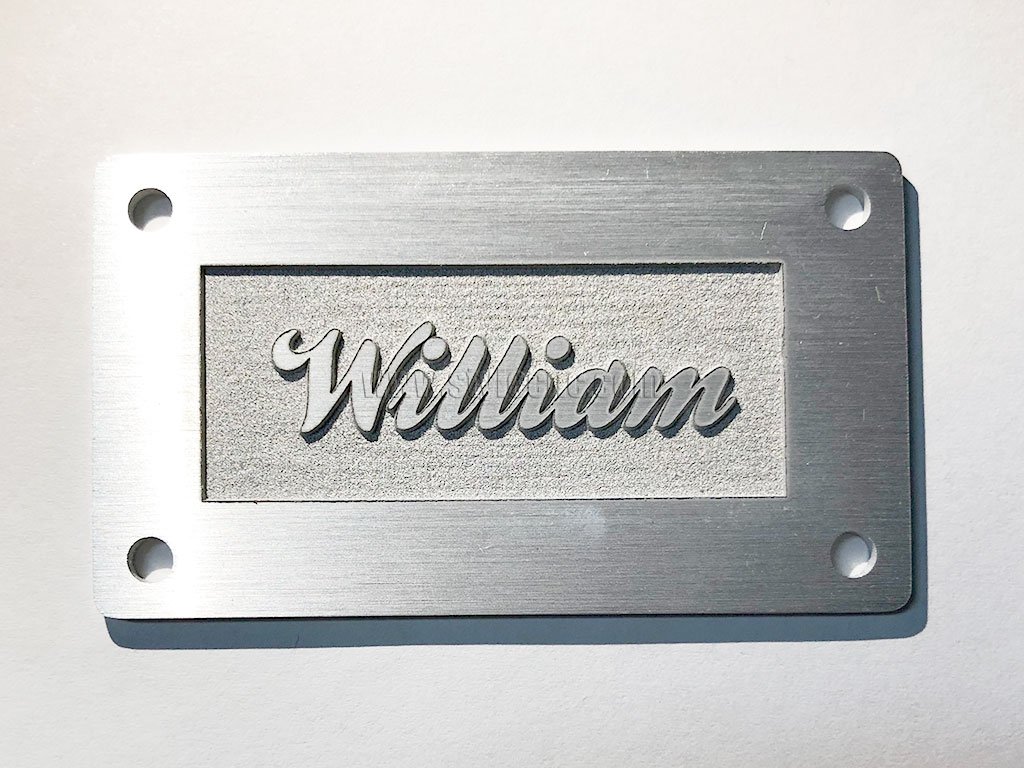 Печать на алюминии. Laser Metal marking Pedal.