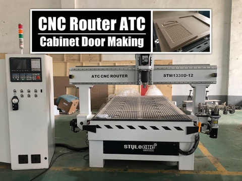 Automatic Tool Changer CNC Router for Cabinet Door Making
