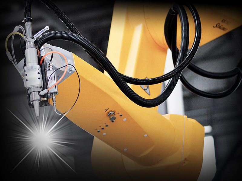 5 Axis Laser Cutting Machine with 3D Robotic Arm