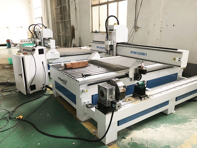 An Awesome Rotary 4th Axis CNC Router in UK