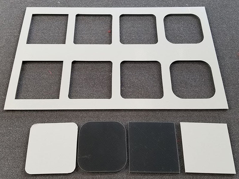CNC Tangential Oscillating Knife Cutter for Polymers