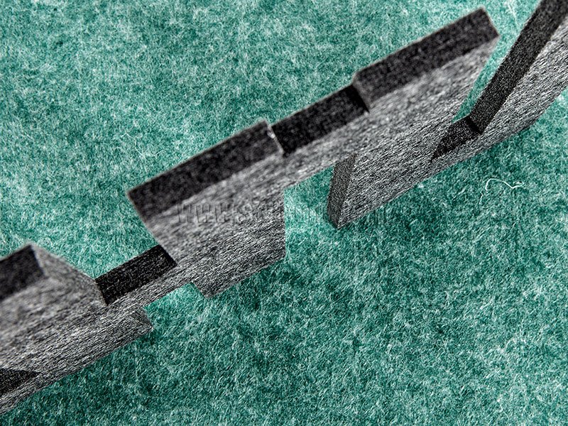 PET Felt Panels Cutting Projects