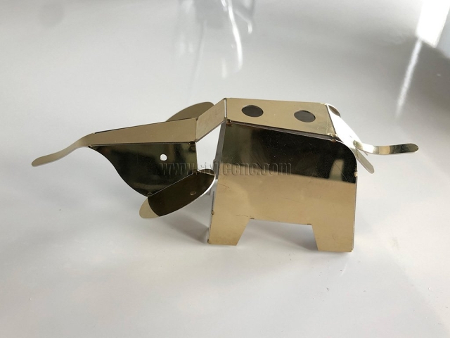 Metal Laser Cutter for Colored Stainless Steel Project