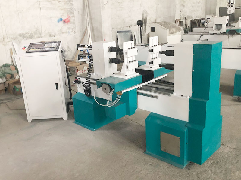 Small CNC Wood Lathe for Dual Woodturning