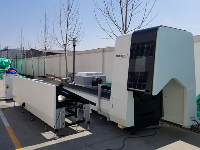 STJ2060F Fiber Laser Tube Cutter is Ready to Australia