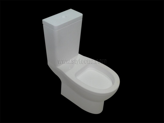 5 Axis CNC Machining for 3D EPS Solid Model of Toilet Prototype
