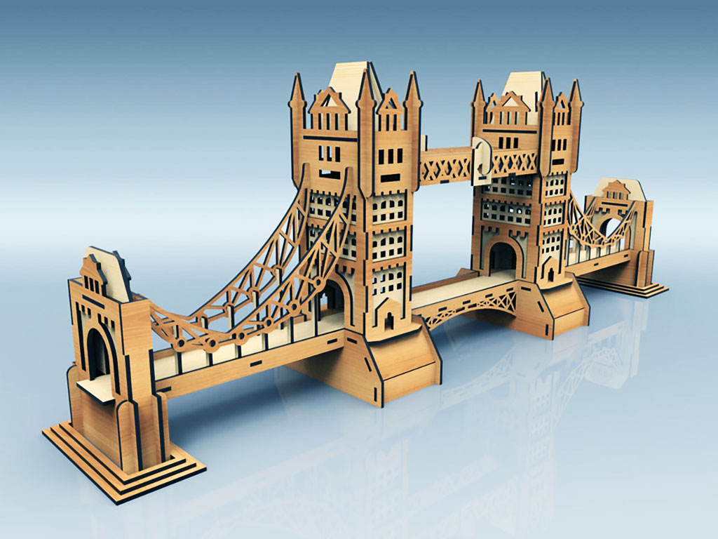 Free 3D Laser Cutting Files and Laser Cutter Templates