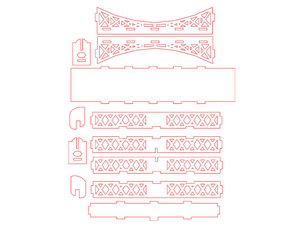 Free 3D Laser Cutting Files and Laser Cutter Templates